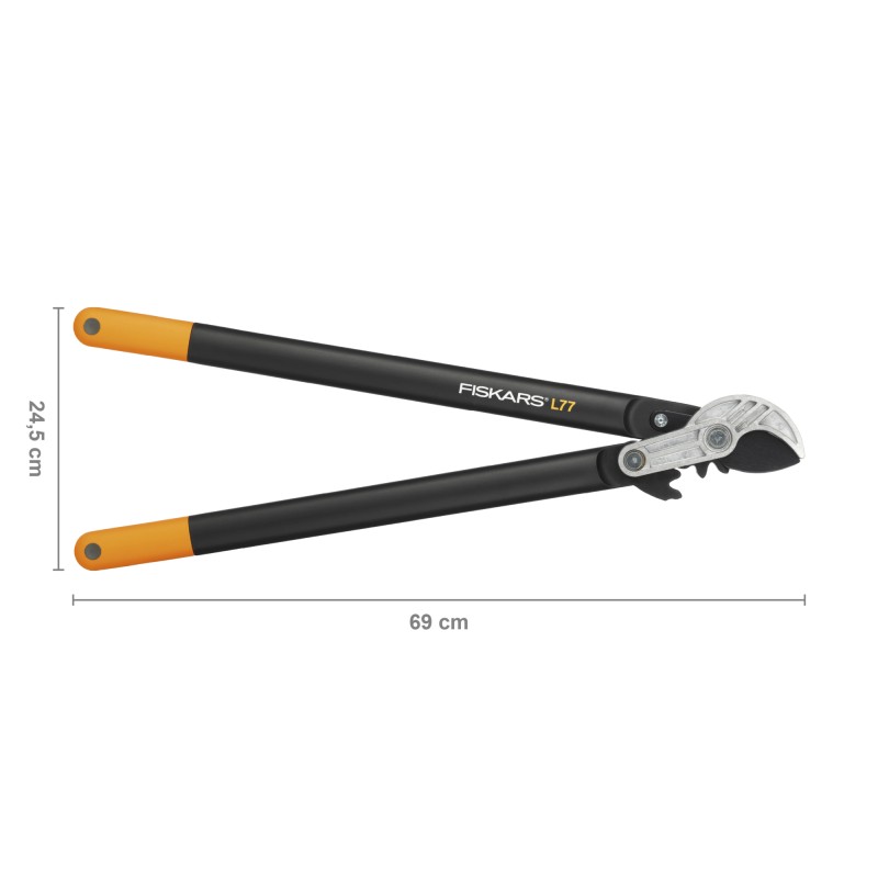 Fiskars L L77 Anvil Dal Kesme Makası