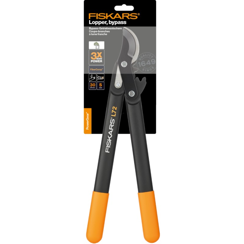 Fiskars L72 Bypass Kalın Dal Kesme Budama Makası Makas Başlı S