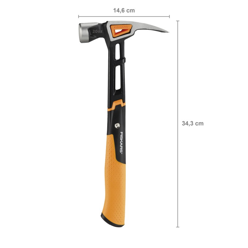 Fiskars IsoCore Çekic - (L) 20 OZ/13.5"