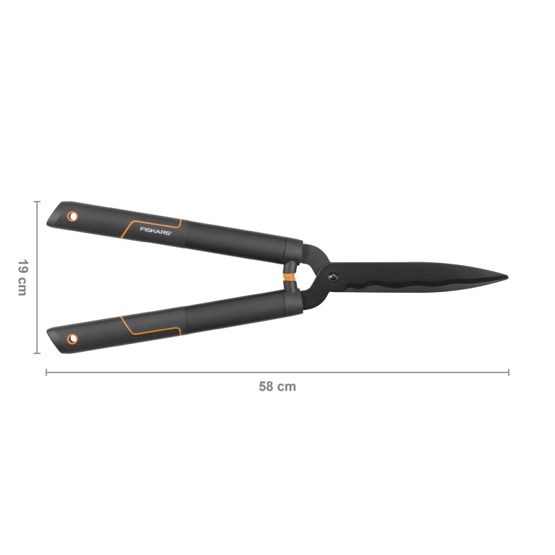 Fiskars Hs22 Çim Çit Budama Makası Dalgalı Ağız 58Cm